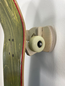 THE ELEVATOR skateboard & longboard wall rack