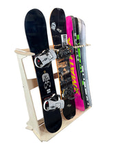freestanding snowboard display rack