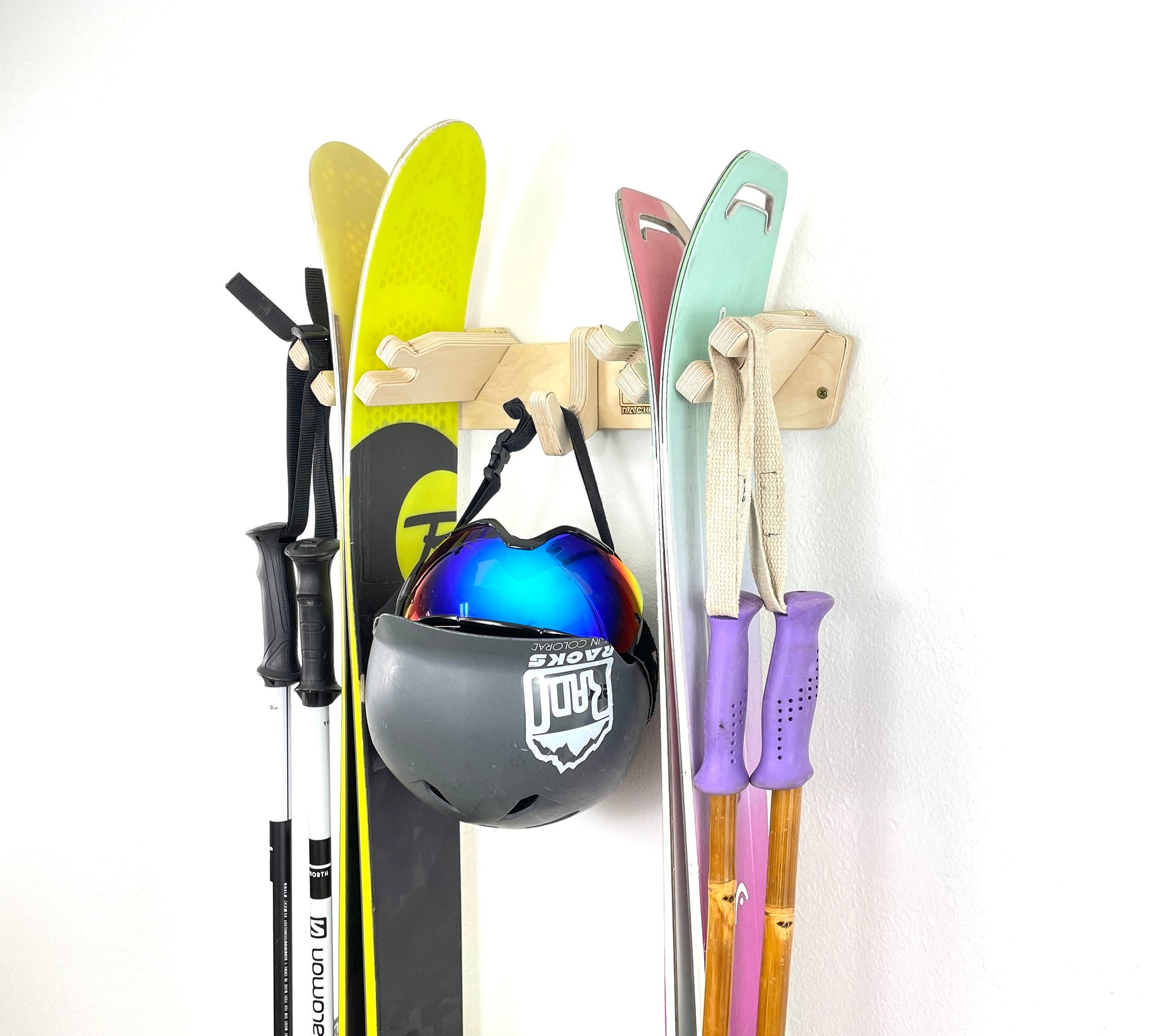The Apres Vertical Ski Rack | Rado Racks