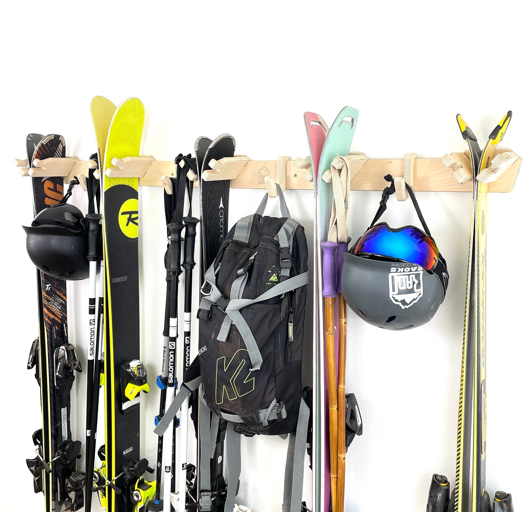 The Apres Vertical Ski Rack | Rado Racks