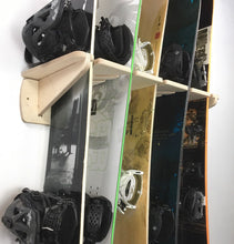 Load image into Gallery viewer, THE PONDEROSA snowboard wall rack