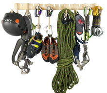 Load image into Gallery viewer, mountain climbing equipment storage rack for wall