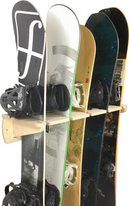 THE PONDEROSA snowboard wall rack