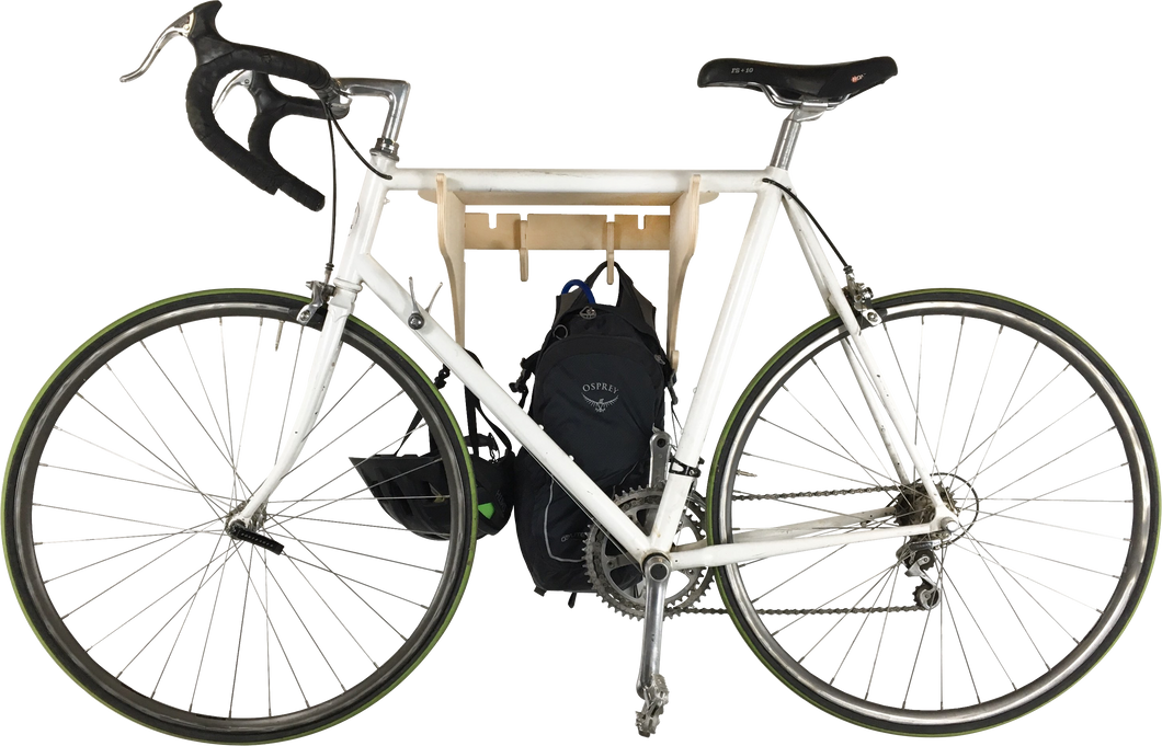The Roadie bike shelf