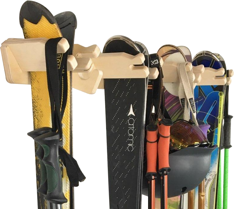The Apres Vertical Ski Rack | Rado Racks
