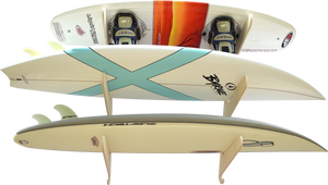THE EXHIBITOR surfboard wall rack
