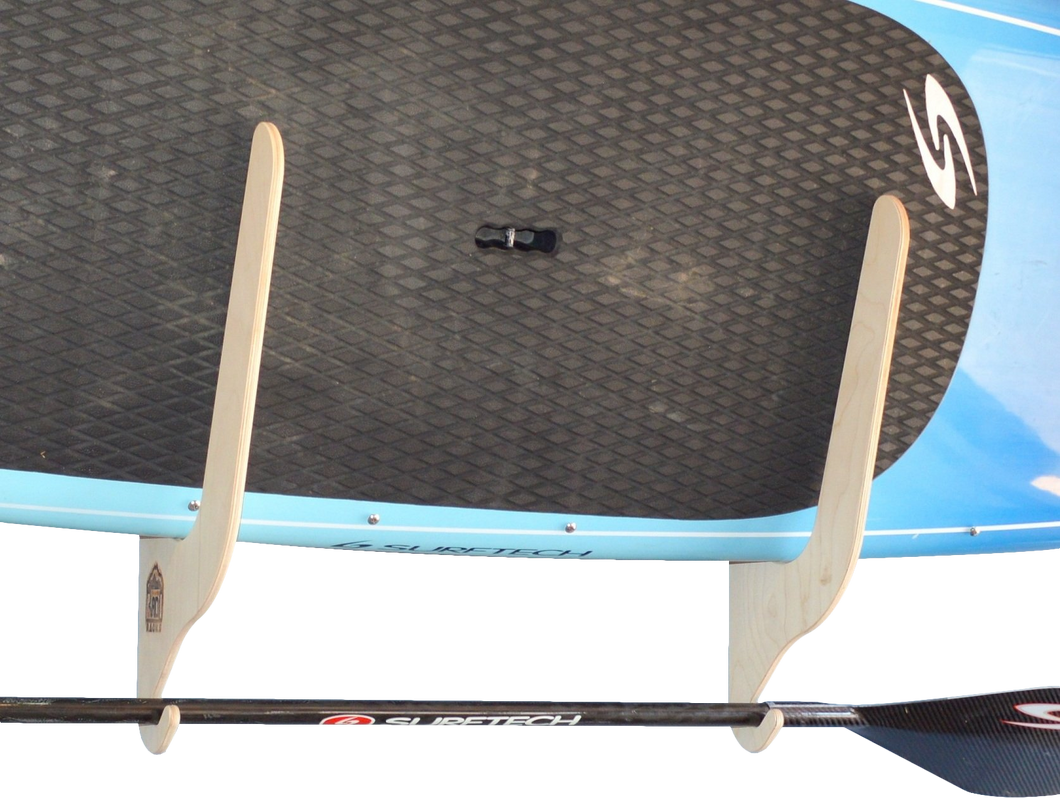 stand up paddle board wall mounted storage rack